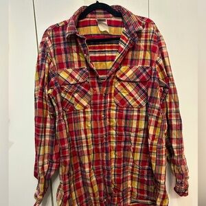 Carhartt Plaid Flannel Shirt